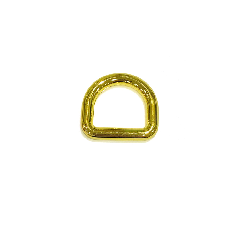 Customized Zinc Die Casting Metal D Ring Buckles D Ring Loop for Handbag Purse Clothes DIY Accessories