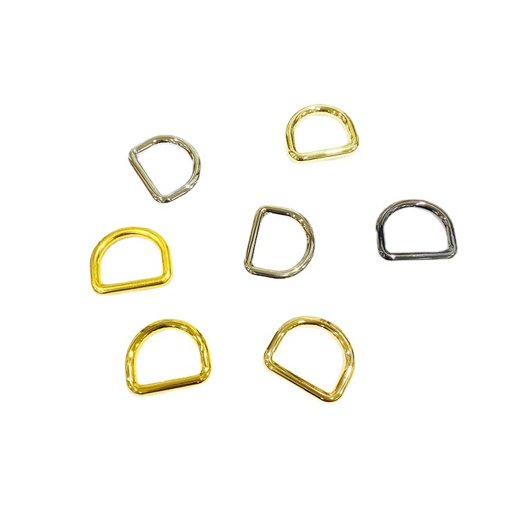 Customized Zinc Alloy Manufacturer Metal D Ring For Handbag