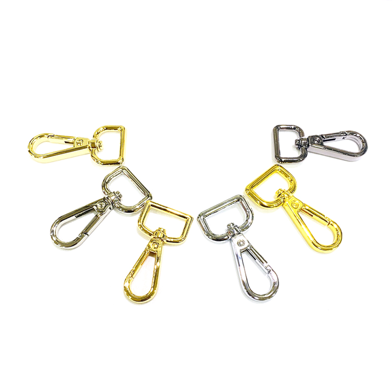 Zinc Alloy Dog Hook Chrome Plating Swivel Snap Hook