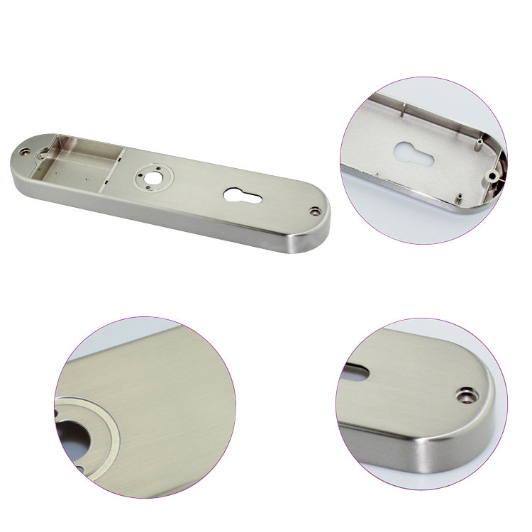 Zinc Alloy Die Casting Metal Panel for Smart Lock with Security Anti Theft Technology China Die Casting Custom Factory